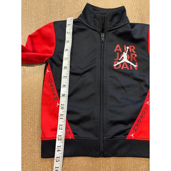 Air Jordan Toddler Kids 3T 2-3Y White Jumpman Logo Track Jacket Basketball - Picture 4 of 8